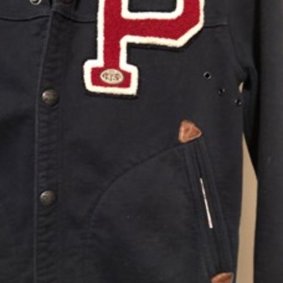 Ralph Lauren Polo Vintage Varsity Letterman Jacket Extra Small - Picture 2 of 12